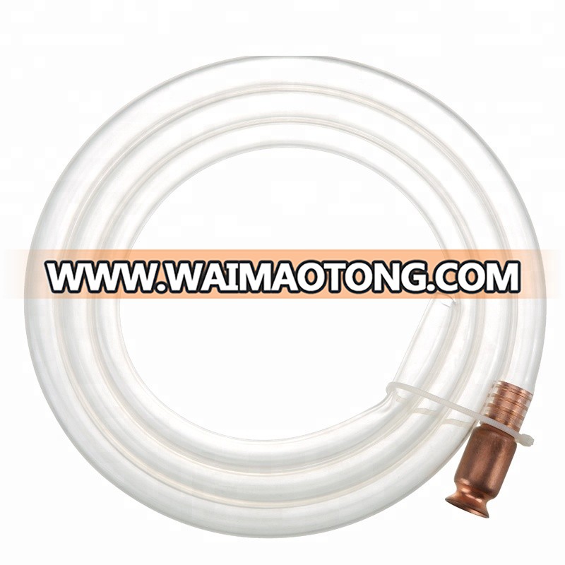 PVC shaker siphon hose with cooper for fuel water beer and wine